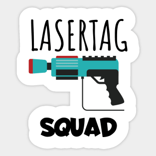 Lasertag squad Sticker